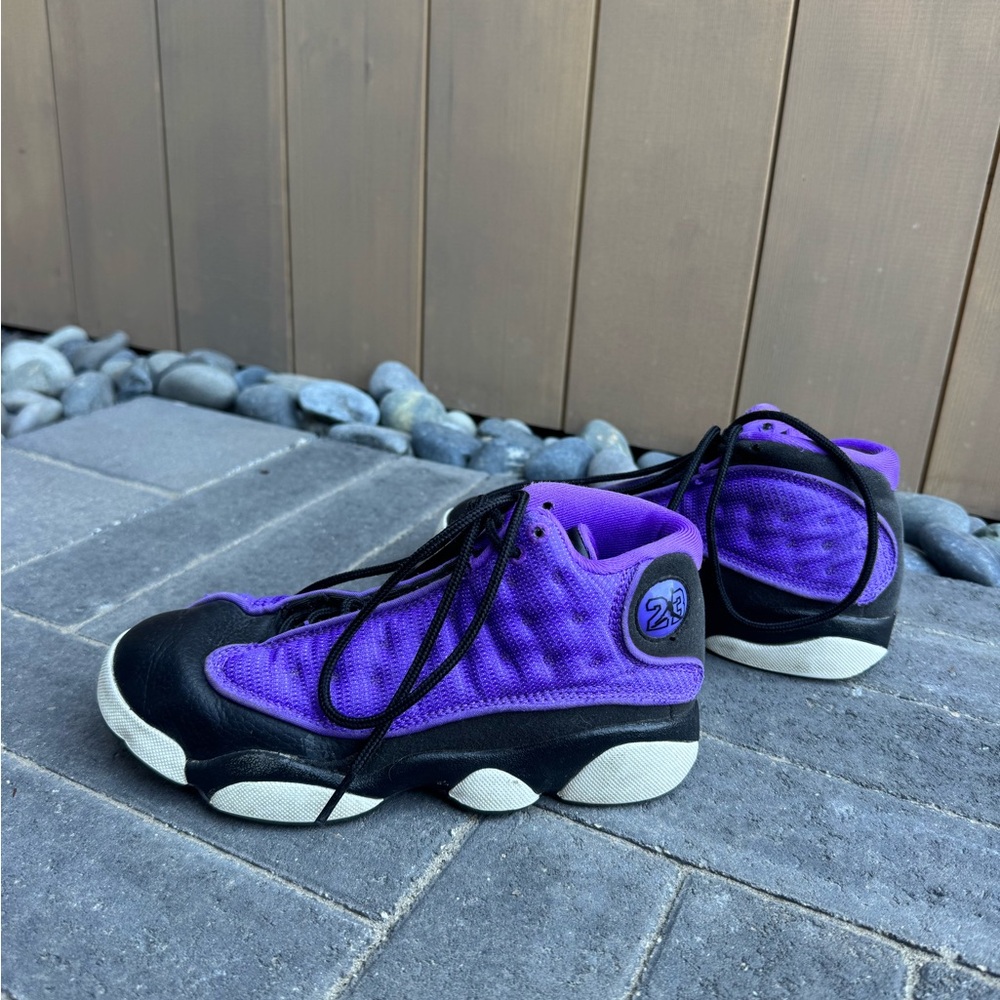 Air Jordan 13 Retro Court Purple - Good Condition Size 2.5 Youth